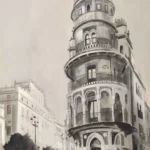 Dibujo edificio